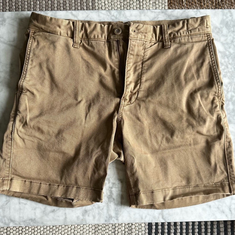 Madewell Men's Khaki Tan Canvas Shorts
